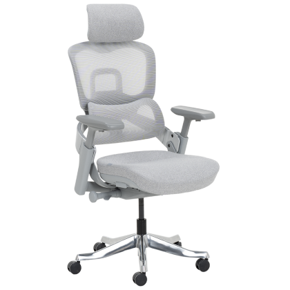 Ергономичен стол METZ - сив