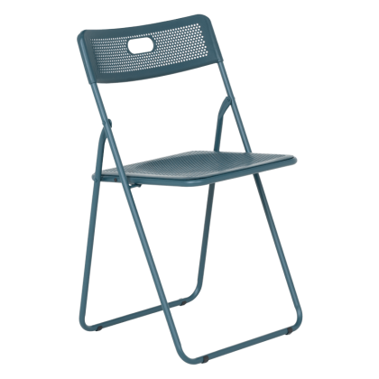 Сгъваем стол TRANAS - петролено син