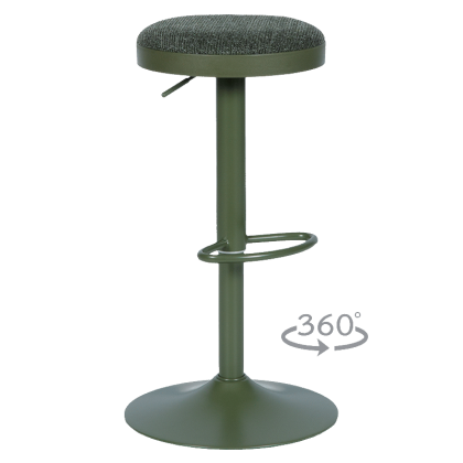 Бар стол BARACO - тъмнозелен