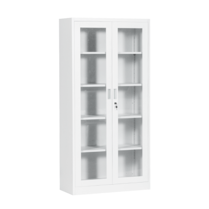 Метален шкаф Carmen CR-1238 E J - бял