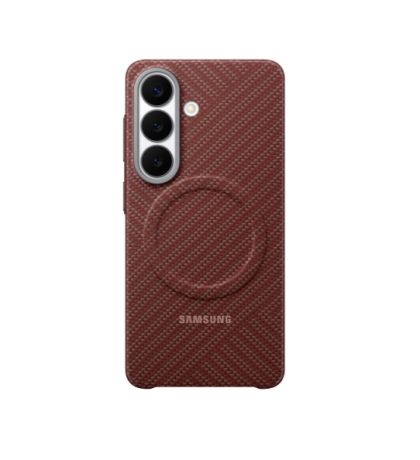 Калъф Samsung S26 Carbon Magnet Case Coral Red