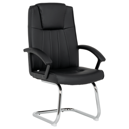 Посетителски стол 7102 - черен