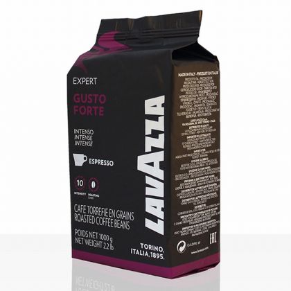 Кафе Lavazza Gusto Forte, на зърна, 1 kg