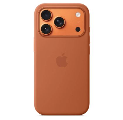 Калъф Apple iPhone 17 Pro Silicone Case with MagSafe - Terra Cotta