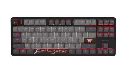 Клавиатура Fury Gaming Keyboard Kanabo K6, US layout, Magnetic backlight, Mechanical, Black-Grey