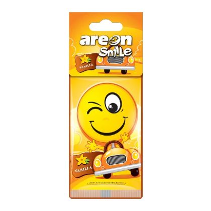 Ароматизатор за кола Ареон Smile Ванилия, хартиен