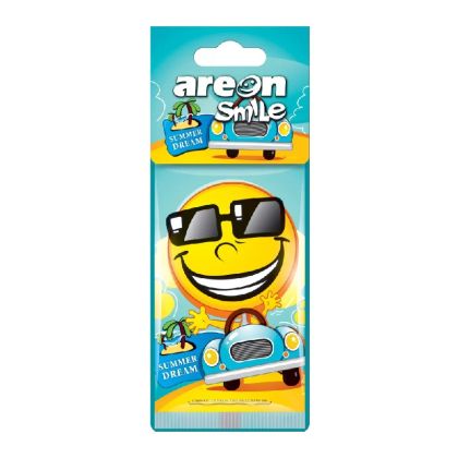 Ароматизатор за кола Ареон Smile Лятна Мечта, хартиен