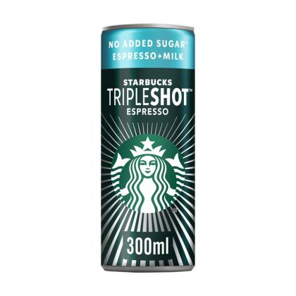 Кафе напитка STARBUCKS® Tripleshot Espresso NO SUGAR 300 ml