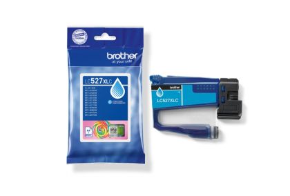 Консуматив Brother LC527XLC  Cyan Ink Cartridge for MFCJ5010DW/MFCJ5110DW - 2000 page yield
