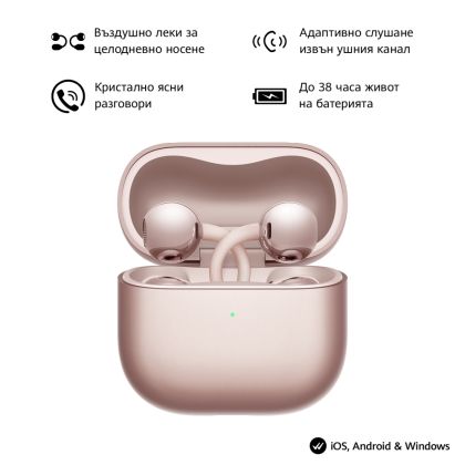 Слушалки Huawei FreeClip 2 Robin-T11 Rose gold