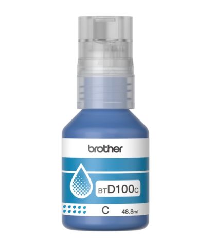 Консуматив Brother BT-D100C Cyan Ink Bottle