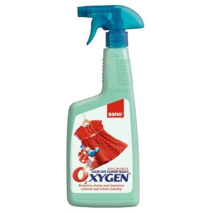 Препарат спрей за петна Sano Oxygen За цветни дрехи 750ml