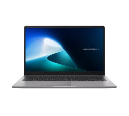 Лаптоп Asus ExpertBook, P1503CVAY-S73509, Intel Core 5 210H 2.2 GHz (12MB Cache, up to 4.8 GHz, 8 Cores, 12 Threads), 15,6" FHD 60Hz, 16GB DRR4(2 x8GB), 512GB SSD, Intel UHD Graphics, No OS, Misty Grey
