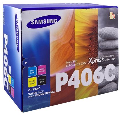 Консуматив Samsung CLT-P406C 4-pk CYMK Toner Crtg