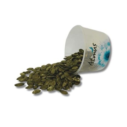 Печени белени тиквени семки Atmus В кутия, 90 g