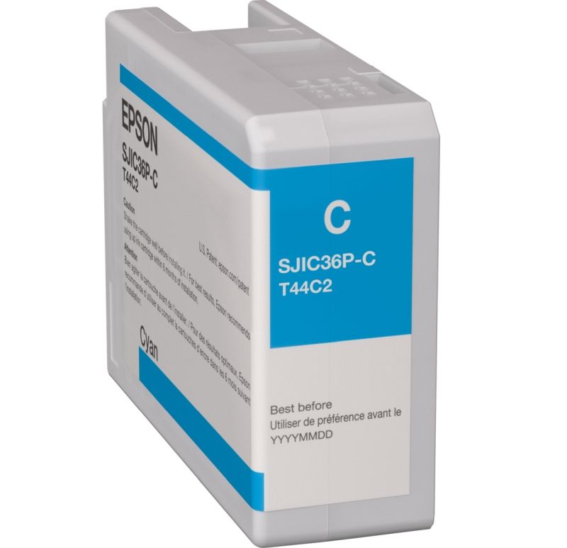 Консуматив Epson SJIC36P(C): Ink cartridge for ColorWorks C6500/C6000 