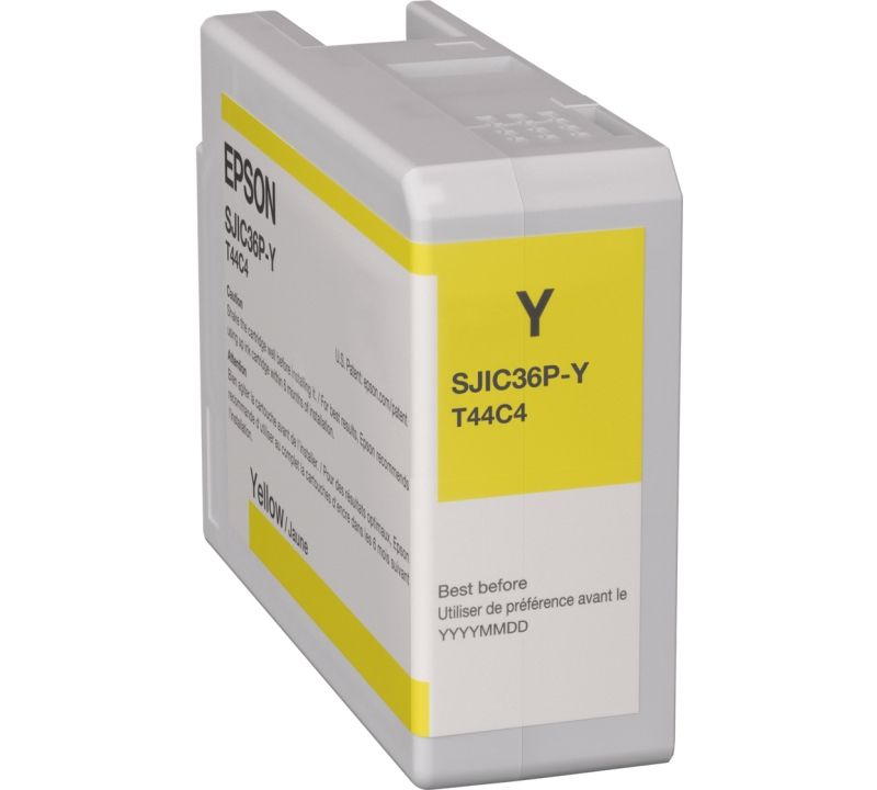 Консуматив Epson SJIC36P(Y): Ink cartridge for ColorWorks C6500/C6000 