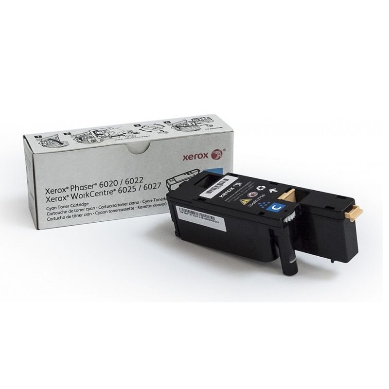 Консуматив Xerox Cyan Toner, Phaser 6020/6022, WorkCentre 6025/6027 (Y