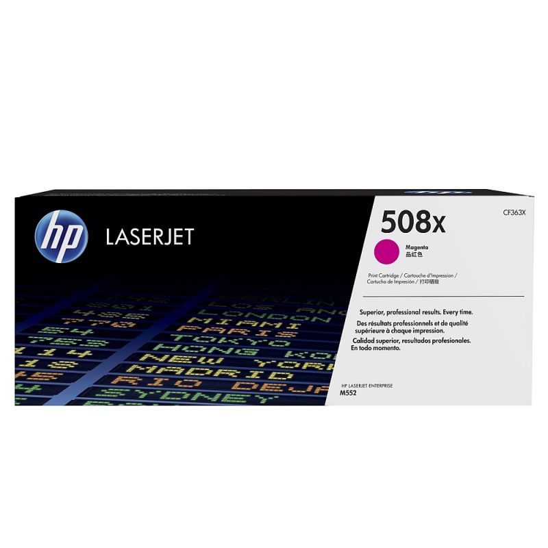 Консуматив HP 508X High Yield Magenta Original LaserJet Toner Cartridg