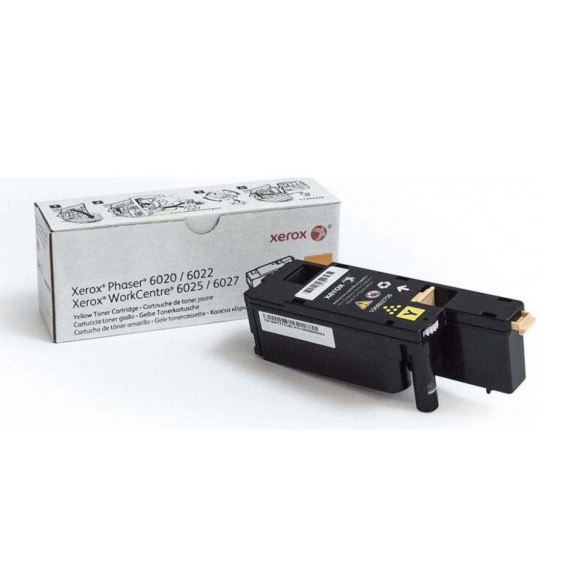 Консуматив Xerox Yellow Toner, Phaser 6020/6022, WorkCentre 6025/6027 