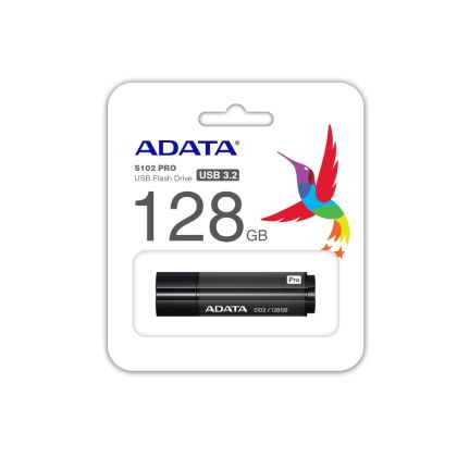 Памет Adata 128GB S102P USB 3.2 Gen1-Flash Drive Titanium Gray