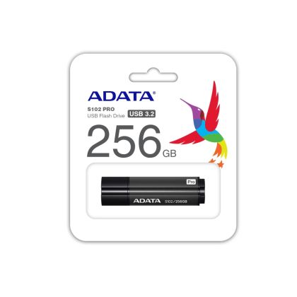Памет Adata 256GB S102P USB 3.2 Gen1-Flash Drive Titanium Gray