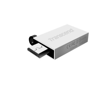 Памет Transcend 16GB JETFLASH 380, Silver Plating