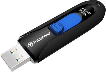 Памет Transcend 32GB JETFLASH 790, USB 3.1, black