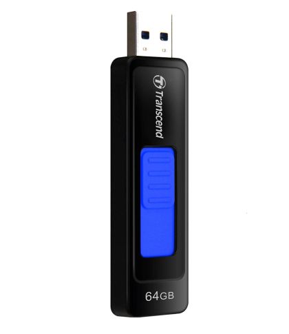 Памет Transcend 64GB JETFLASH 760, USB 3.0 (Blue)