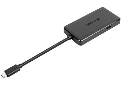 USB хъб Transcend 3-Port Hub, 1-Port PD, SD/MicroSD Reader, USB 3.1 Gen 2, Type C