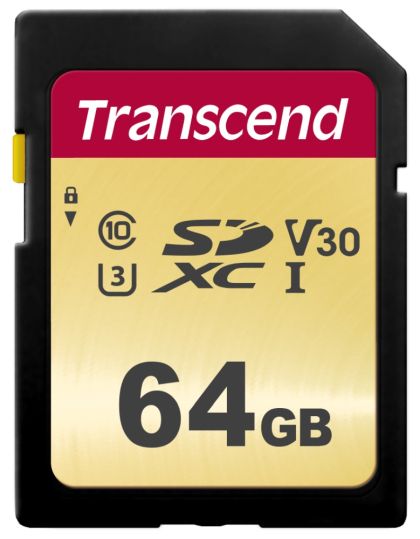 Памет Transcend 64GB SD card UHS-I U3, MLC