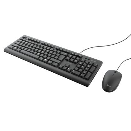 Комплект TRUST Primo Keyboard & Mouse BG Layout