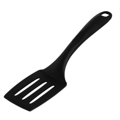 Шпатула Tefal 2745112, Bienvenue, Little spatula, Kitchen tool, With holes, Up to 220°C, Dishwasher safe, black