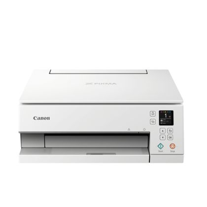 Мастилоструйно многофункционално устройство Canon PIXMA TS6351 All-In-One, White