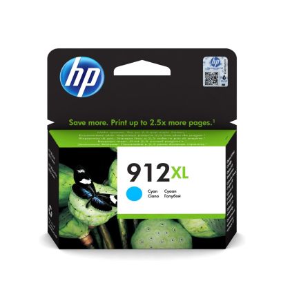 Консуматив HP 912XL High Yield Cyan Original Ink Cartridge