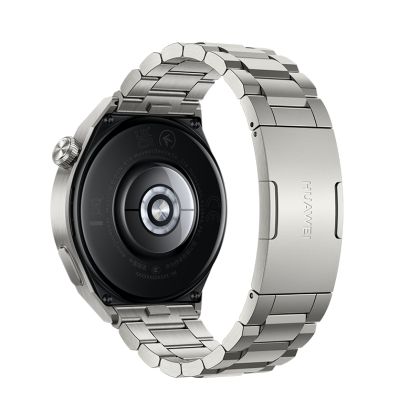 Часовник Huawei Watch GT 3 Pro 46mm, Odin-B19M, 1.43", Amoled, 466x466, PPI 326, 4GB, Bluetooth 5.2 supports BLE/BR/EDR, 5ATM, NFC, GPS, Battery 530 maAh, Light Titanium Case