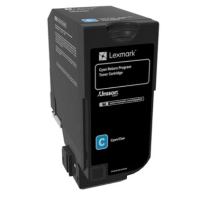 Консуматив Lexmark 74C20C0 CS720, CS/CX725 Cyan Return Programme 3K Toner Cartridge