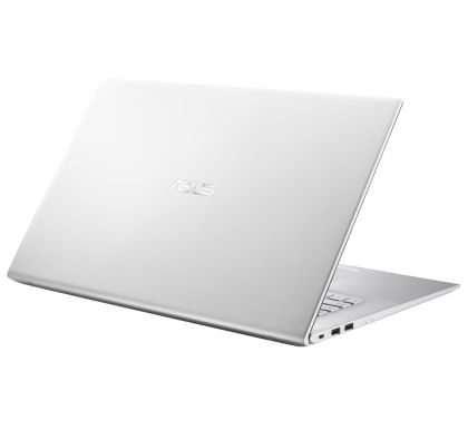 Лаптоп Asus VivoBook 17 X712EA-BX321, Intel Core i3-1115G4 3.0 GHz,(6M Cache, up to 4.1 GHz), 17.3`` HD+(1600x900), DDR4 8GB(ON BD.,1 slot free),512G PCIEG3 SSD, No OS, Silver