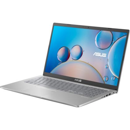 Лаптоп Asus X515FA-EJ312CT, Intel Core i3 10110U 2.10 GHz(4 M Cache, up to 4.10 GHz), 15.6" FHD(1920x1080), DDR4 8GB (4 GB on BD),256G PCIEG3 SSD, TPM, Win 10 64bit, Silver, BAG+MOUSE