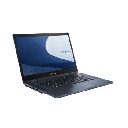 Лаптоп Asus ExpertBook B3 Flip B3402FEA-EC0189T, Intel Core i7-1165G7 2.8 GHz (12M Cache, up to 4.7 GHz, 4 cores), 14" FHD(1920x1080)Touch Glare, 16GB DDR4 on BD 1 slot free, PCIe 3.0x4  512GB SSD,HDMI,2xThunderbolt,RJ45, Win 10 64 bit, Star Black