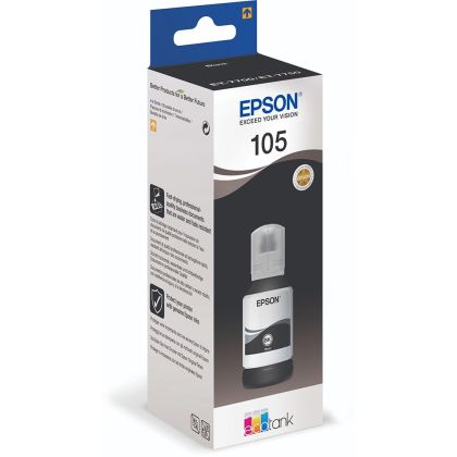 Консуматив Epson 105 EcoTank Pigment Black ink bottle