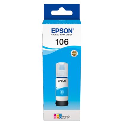 Консуматив Epson 106 EcoTank Cyan ink bottle