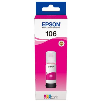 Консуматив Epson 106 EcoTank Magenta ink bottle