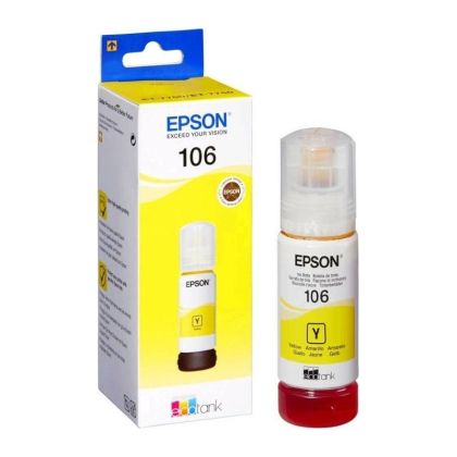 Консуматив Epson 106 EcoTank Yellow ink bottle