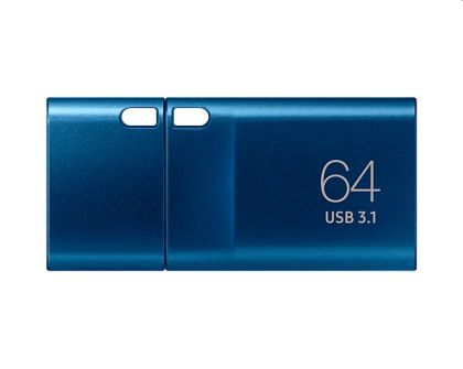 Памет Samsung 64 GB Flash Drive, 300 MB/s, USB-C 3.1, Blue