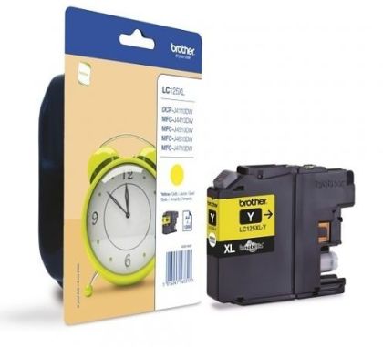 Консуматив Brother LC-125 XL Yellow Ink Cartridge for MFC-J4510DW