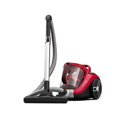 Прахосмукачка Rowenta RO4853EA COMPACT POWER XXL, RED, 2.5L, 550W, 75dB, parquet - crevice tool - upholstery nozzle