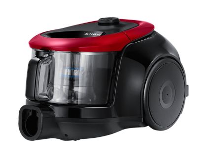 Прахосмукачка Samsung VC07M2110SR/GE, Vacuum Cleaner with Cyclone Force and Anti-Tangle Turbine, Power 700W, Suction Power 180W, noise 80 dB, Bagless Type, Dust Capacity 1.5 l, Vitality Red