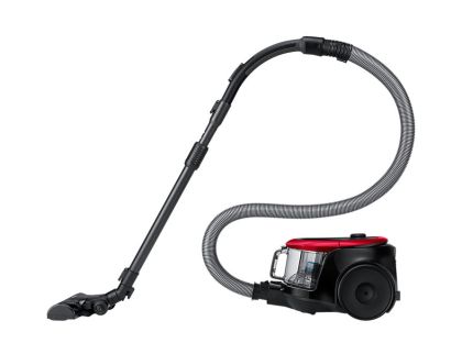 Прахосмукачка Samsung VC07M2110SR/GE, Vacuum Cleaner with Cyclone Force and Anti-Tangle Turbine, Power 700W, Suction Power 180W, noise 80 dB, Bagless Type, Dust Capacity 1.5 l, Vitality Red