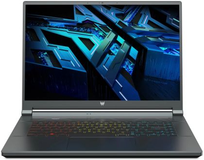 Лаптоп Acer Predator Triton 500, PT516-52s-91ZB, Core i9-12900H, 16"(2560x1600), 240Hz,16GB LPDDR5 (1slot free),1024GB PCIe SSD, SD card, FHD Cam, Wi-Fi 6ax, BT 5.2,Win 11 Home,Black + Acer Gaming Mouse Cestus 330 + Acer Predator 17.3" Backpack